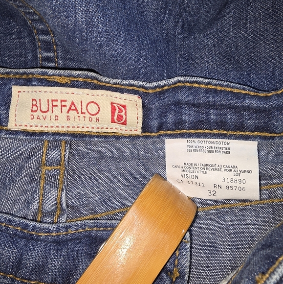 Vintage Buffalo David Bitton Classic Blue Denim Skirt - Picture 4 of 4